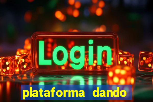 plataforma dando bonus de cadastro